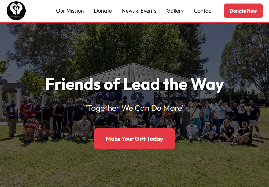 Non-profit Donation Site 1